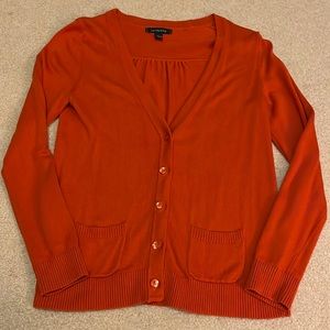 Lands’ End - Orange cardigan